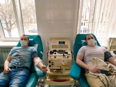 «Космический» День донора в Службе крови Орловской области